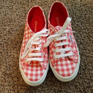Superga Red/White Sneakers